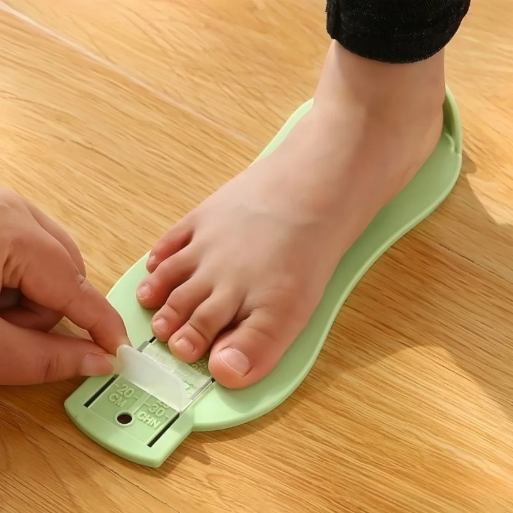 Household Children's Foot Measuring Device Plastic Standard Infant Foot Length Purchase Shoe Size Measurement Adjustable Tool