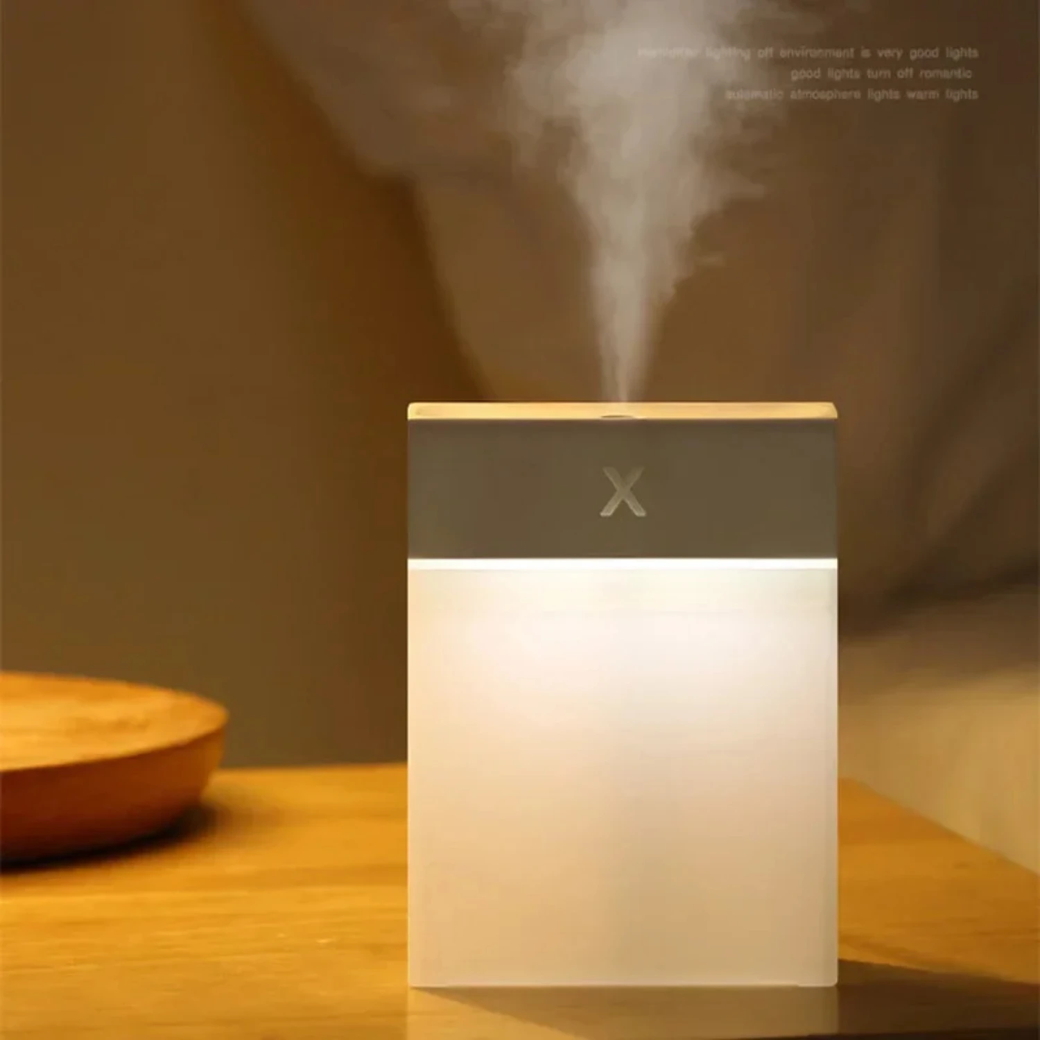 Cozy Romantic Mini USB Car Air Humidifier - Ultrasonic Essential Oil Diffuser and Anion Mist Maker for Serene Atmosphere, Long-L