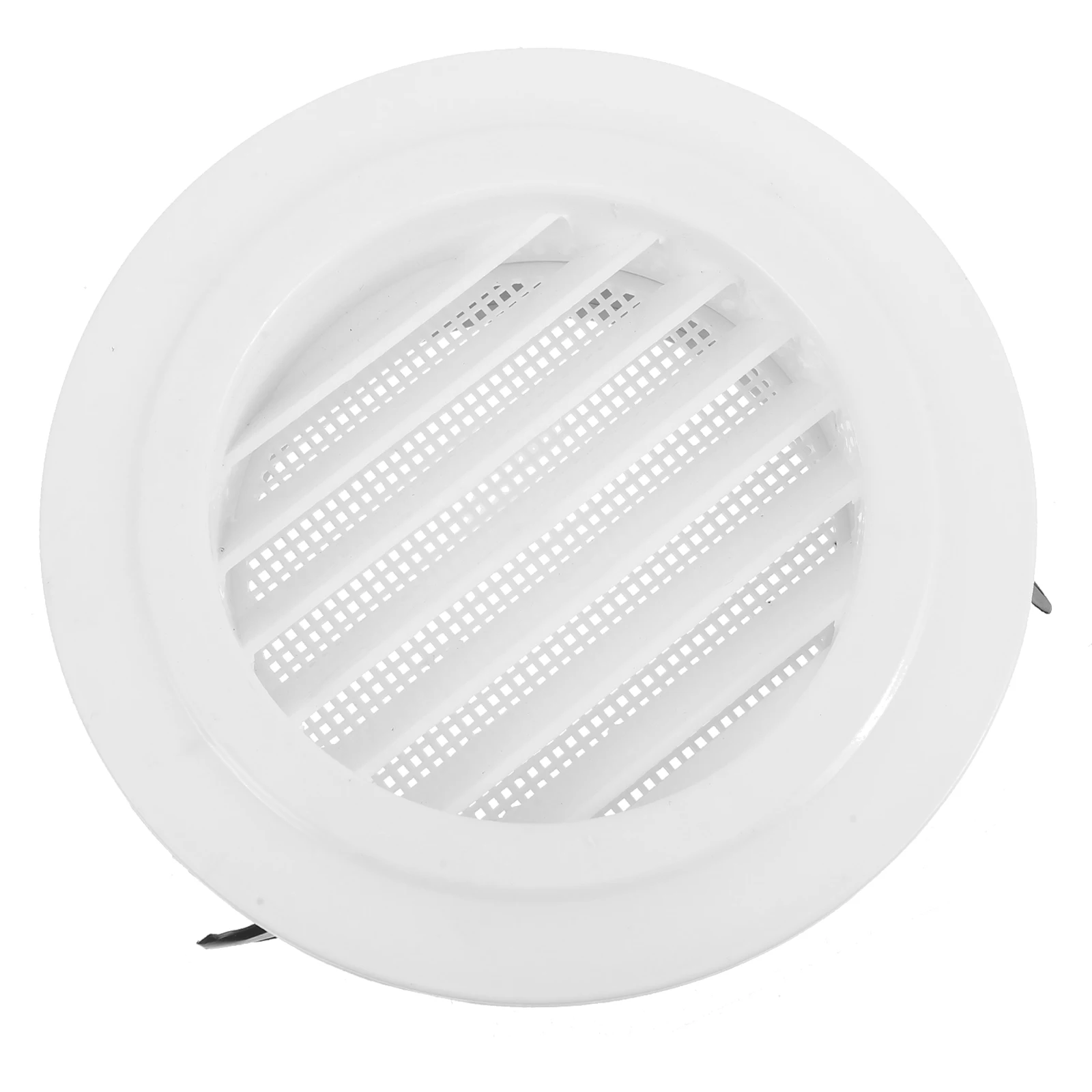 

Round Exhaust Vent Cover 150Mm Insect Proof Louvered Air Outlet For Wall Soffit Hvac Ducting Kitchen Bathroom Shed Ventilation
