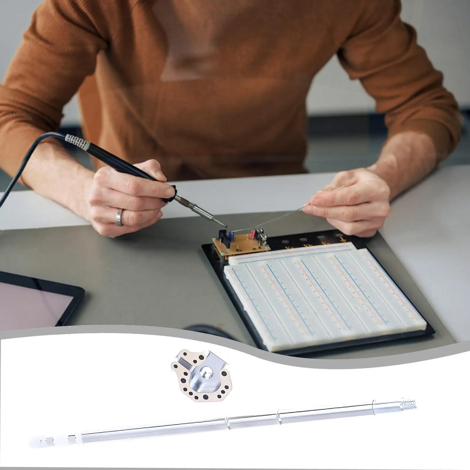 Punta de soldador de Joystick, punta de repuesto resistente para controlador de juego