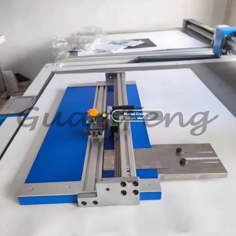 Desktop Manual V-Slot Grooving Machine, Portable Grey Board Sample Maker for Gift Box and Cardboard Box Samples