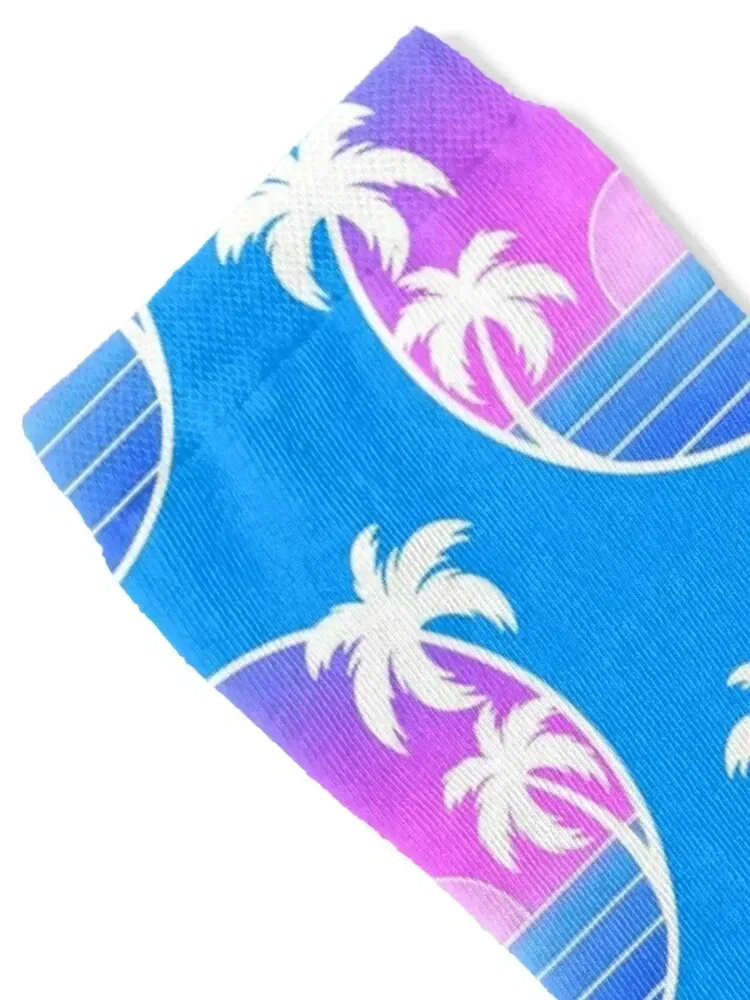 Sunset Socks Run funny gift floral hockey Socks Women's Men's
