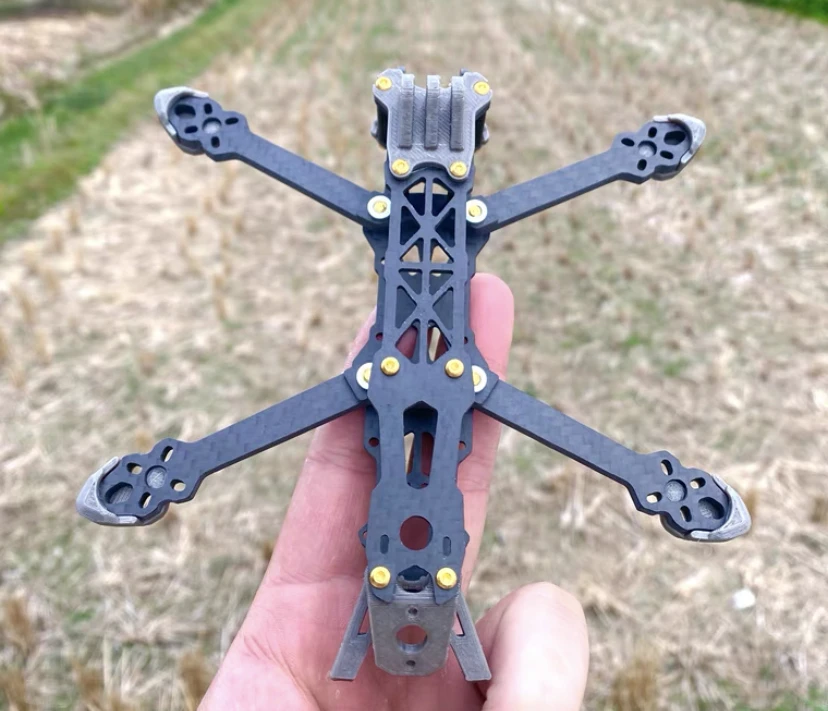 Mark 3 Mark3 mk3 3inch 145mm X Quacopter Drone Frame Kit 4mm Arm 3K Full Carbon Fiber for FPV Racing Freestyle VISTA HD