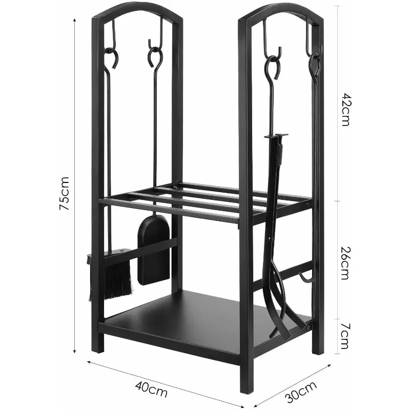 

Стойка для дров SS Brand: Усиленная, для дома и улицы, из кортеновской стали, с корзиной, настраиваемый цвет и размер, новый стиль