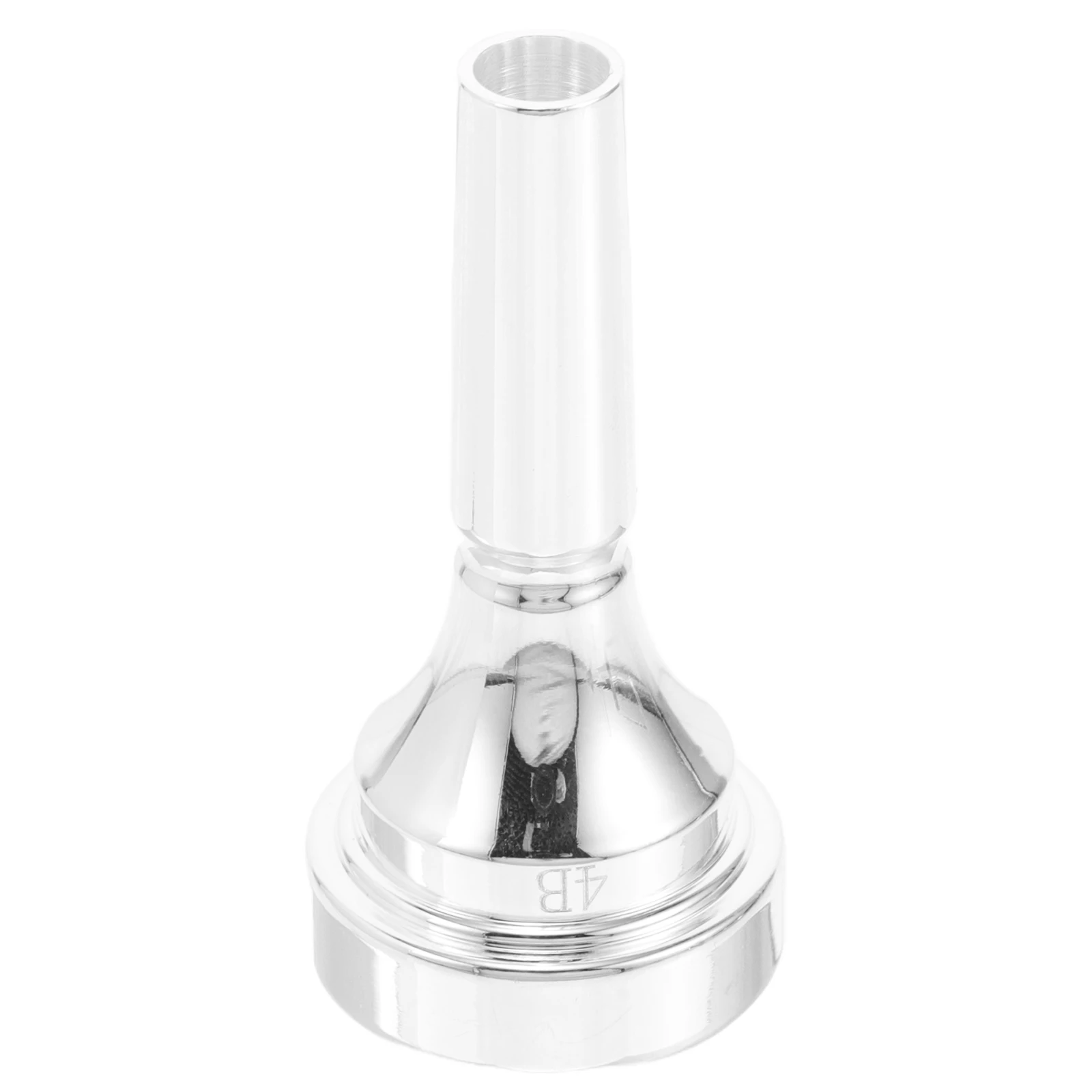 

Brass Cornet Mouthpiece Short Horn Musical Instruments Beginners Practice Trumpet Mouthpiece Connector Labor Saving