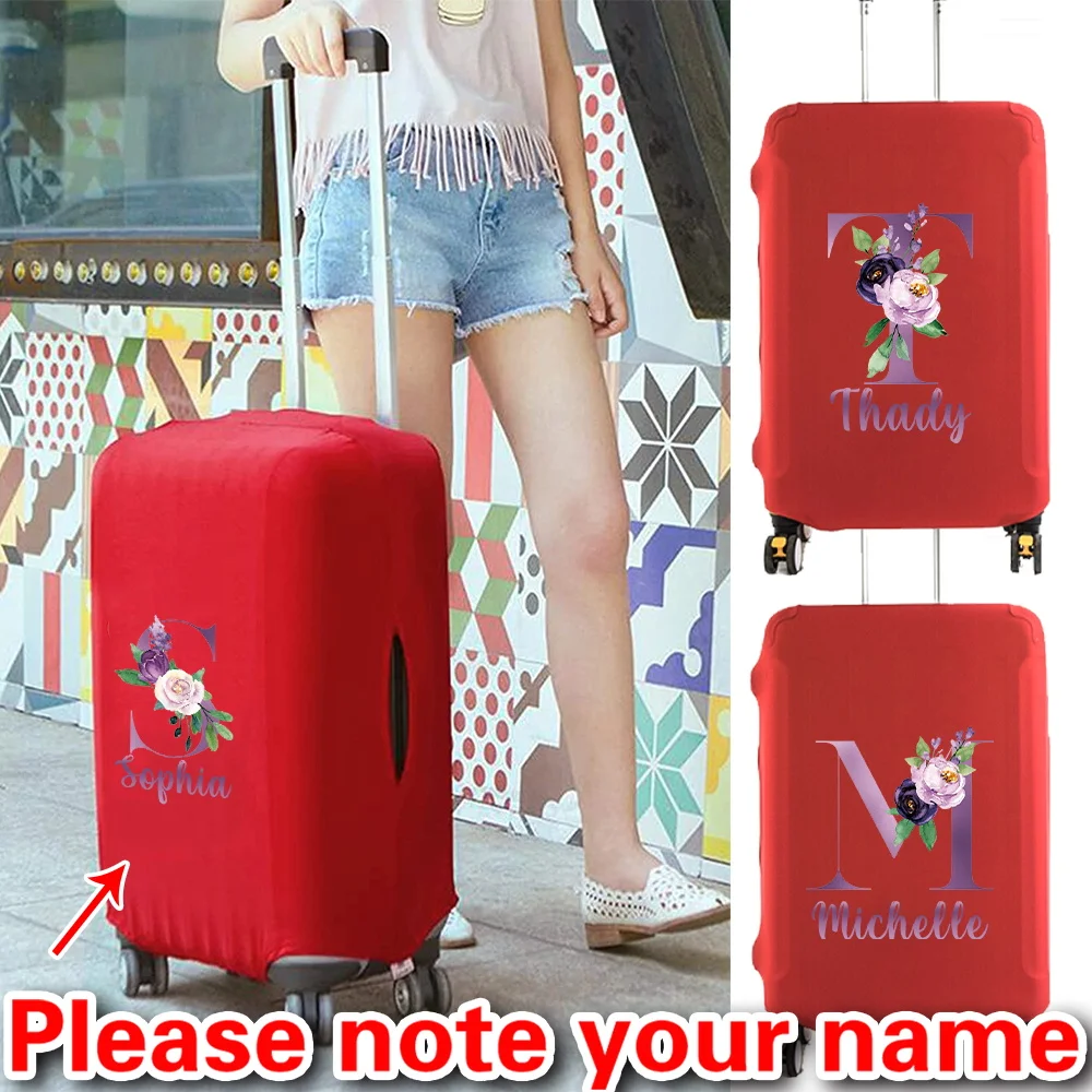 

Персонализированный чехол для путешествий 18-32 дюйма, пылезащитный чехол для чемодана, новые модные дорожные аксессуары с принтом, чехол для чемодана.