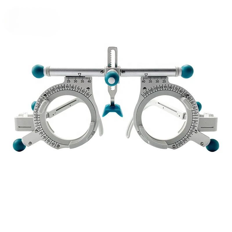 Ophthalmic Half Titanium Oculus Trial Frame Optical Trial Frame