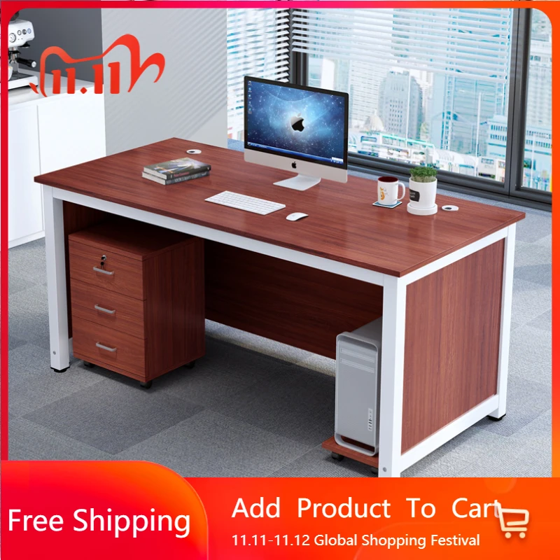 

Student Study Computer Table Office Cabinet Bedroom Executive Wooden Computer Desks Office Relaxing Gamingtisch Hotel Furniture