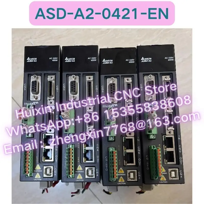 Used Servo Drive ASD-A2-0421-EN ASD A2 0421 EN Normal Function Tested OK Fast delivery