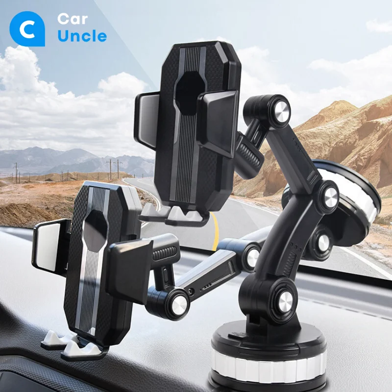 Universal Large Truck Extended Suction Cup Type Car Holder Fixed Shockproof Mobile Phone Stand Big Joint GPS Navigation Holder