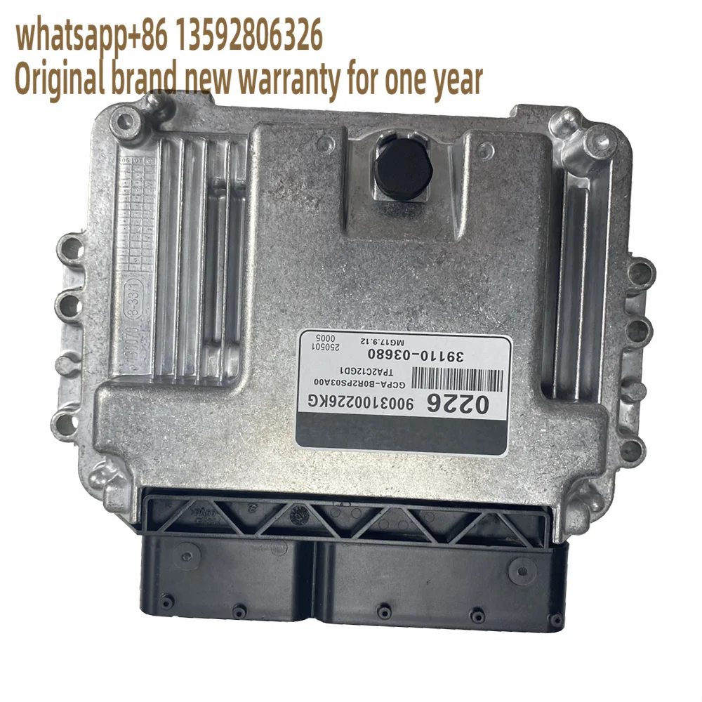 الأصلي 39110-03680 0226 MG17.9.12 لشركة هيونداي-AT أكسنت محرك السيارة مجلس ECU وحدة تحكم إلكترونية #6