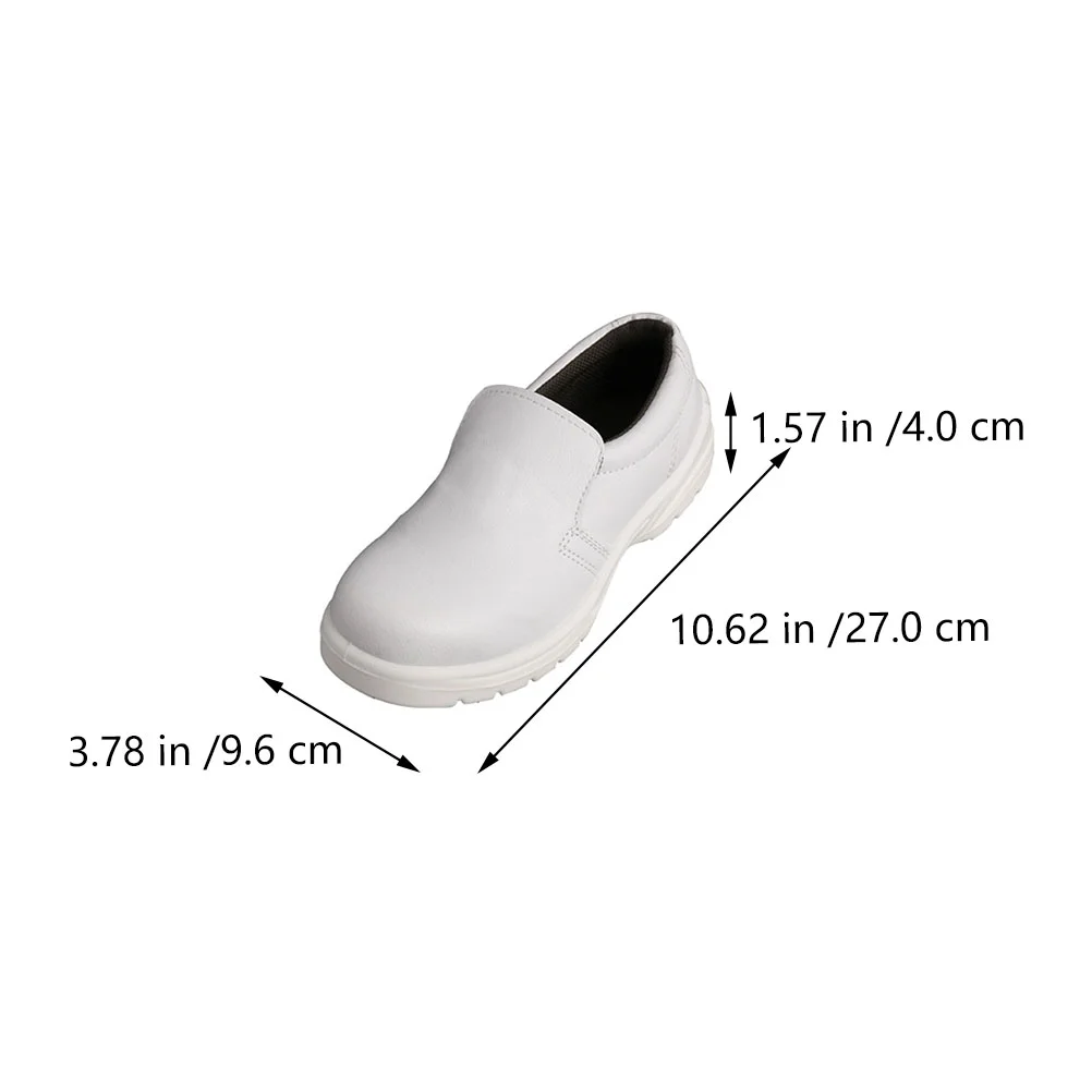 Zapatos de seguridad protectores transpirables para hombre, material de superficie: trabajo impermeable de microfibra de alta calidad blanco