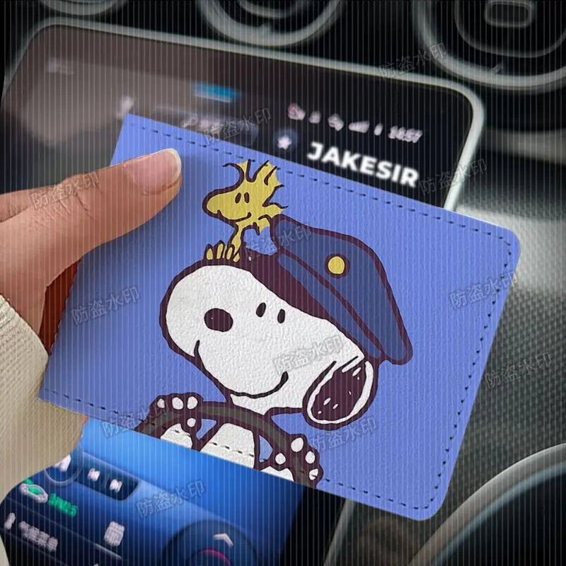 Snoopy id pack, Führerscheins chutz set 2-in-1 Führerschein Kraftfahrzeug Führerschein Set Karten paket Geschenk