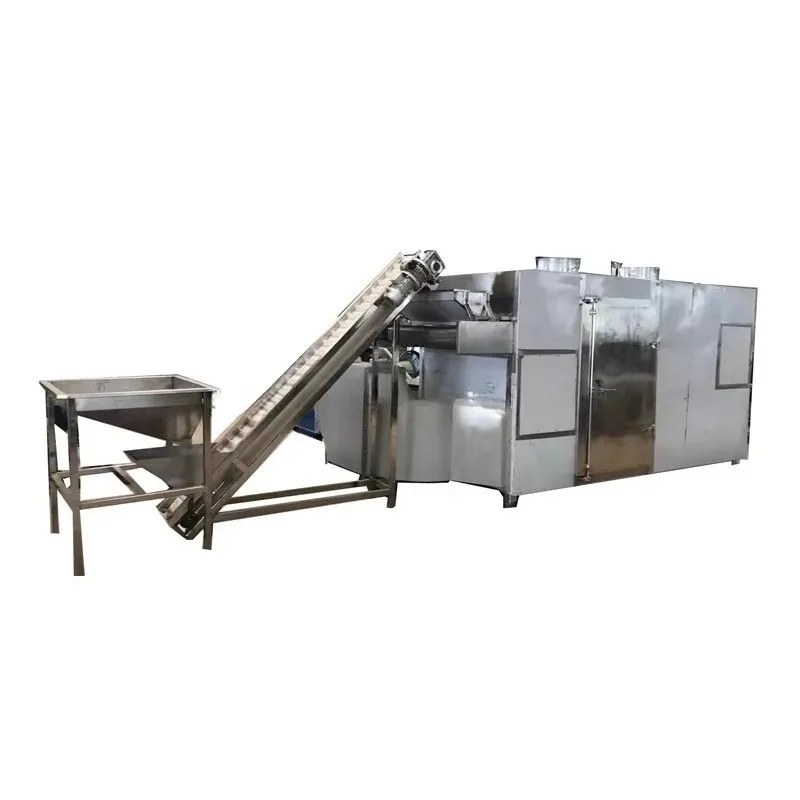 2026 Automatic Continuous Conveyor Vegetable Sunflower Seed Belt Cashew Cacao Cocoa Bean Dryer Drying Machine Customized