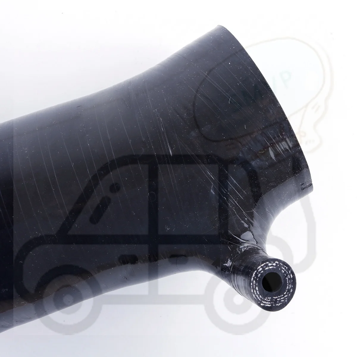 1PC Car Silicone Air Intake Inlet Hose For MTC MOTORSPORT 2009-2016 AUDI S4 S5 3.0L TFSI V6 B8 2009 2010 2011 4PLY Gloss Black