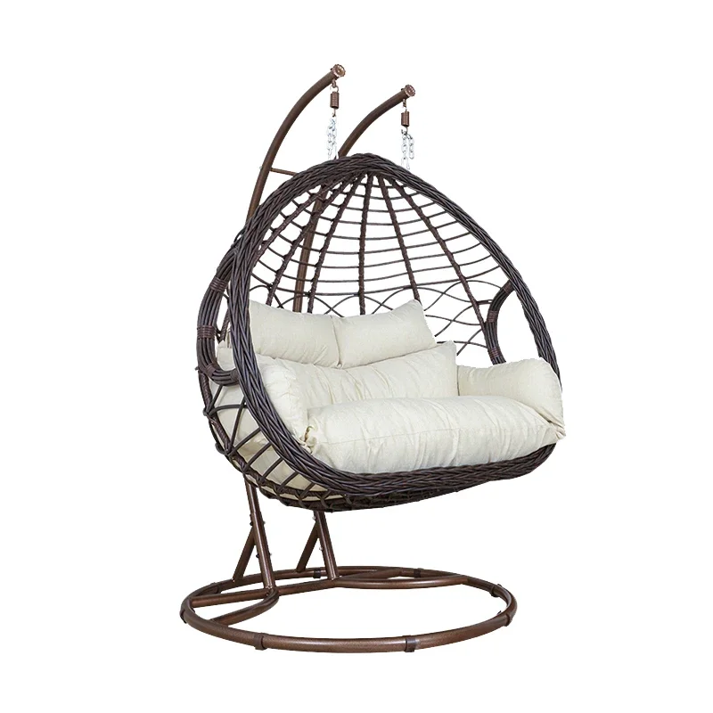 Hanging chair balcony home swing double cradle chair adult living room indoor hammock bedroom rattan chair gondola