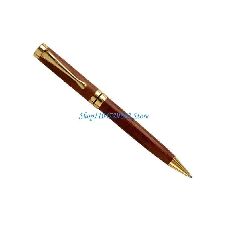 

Y2GD Metal Ballpoint Pen Office Signing Pen with Pen Clip Refillable Write Smoohtly Business Gift Pen for Office Hotel