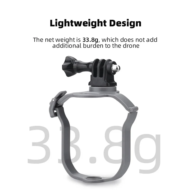 Flight Searchlight  Strobe Light SOS Warning Lights +Expand Base Mount for Gopro DJI Action Camera Mavic Air 3 /air 3S Drone