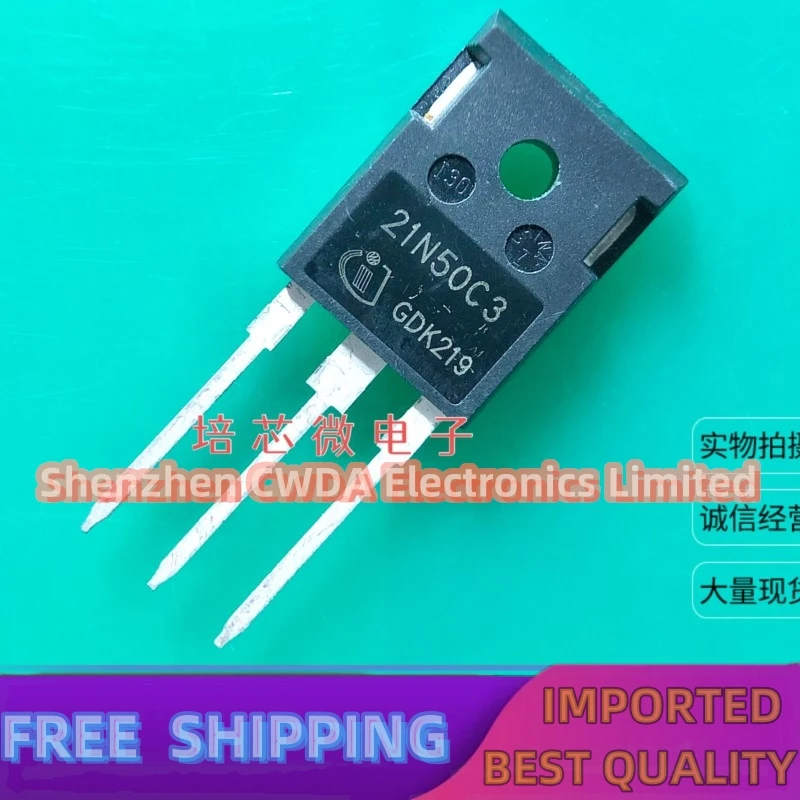 10PCS-20PCS  SPW21N50C3  21N50C3 TO-247 560V 21A MOS In Stock Can Be Purchased 