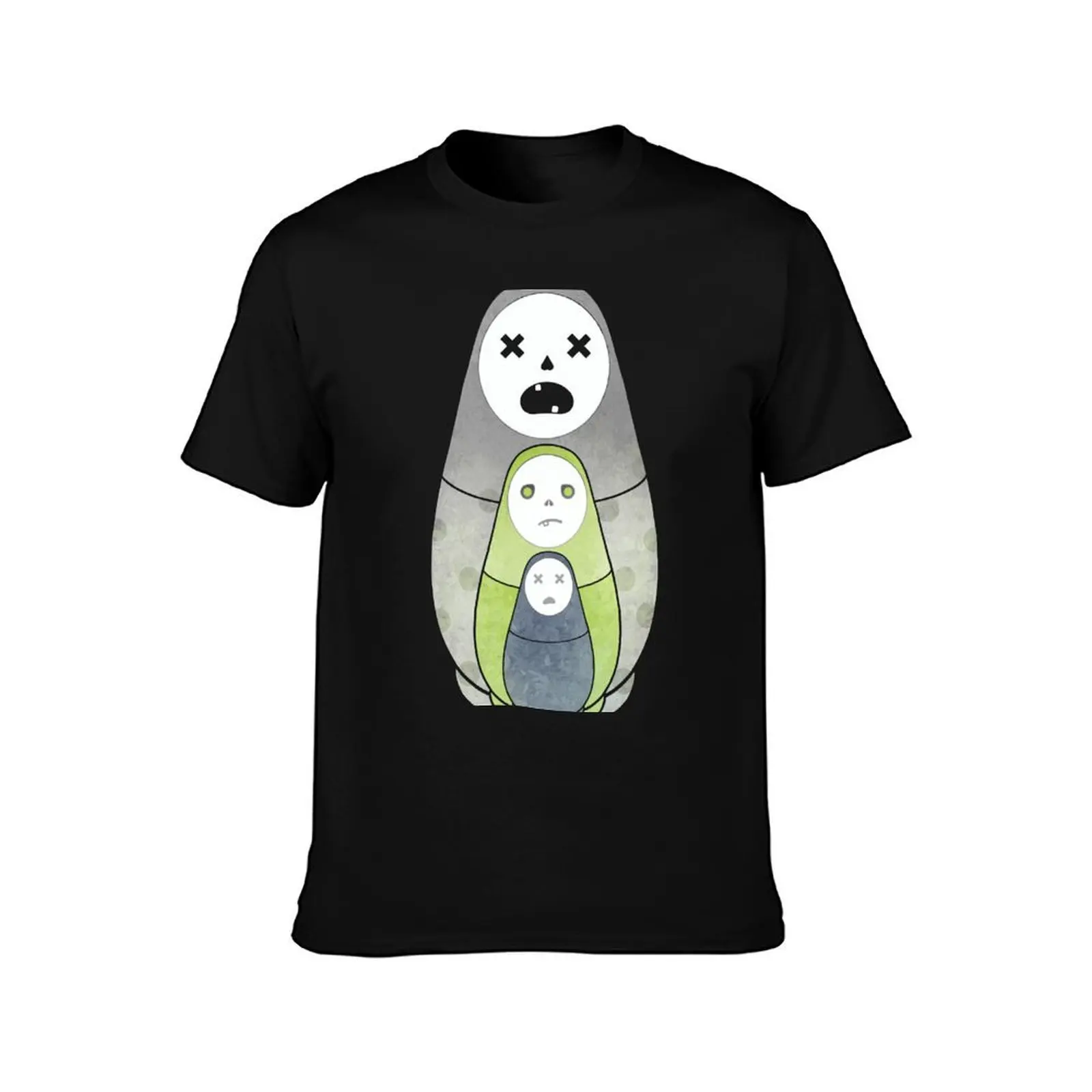 Zombie nesting dolls T-Shirt Lightweight Running Sports T-Shirt