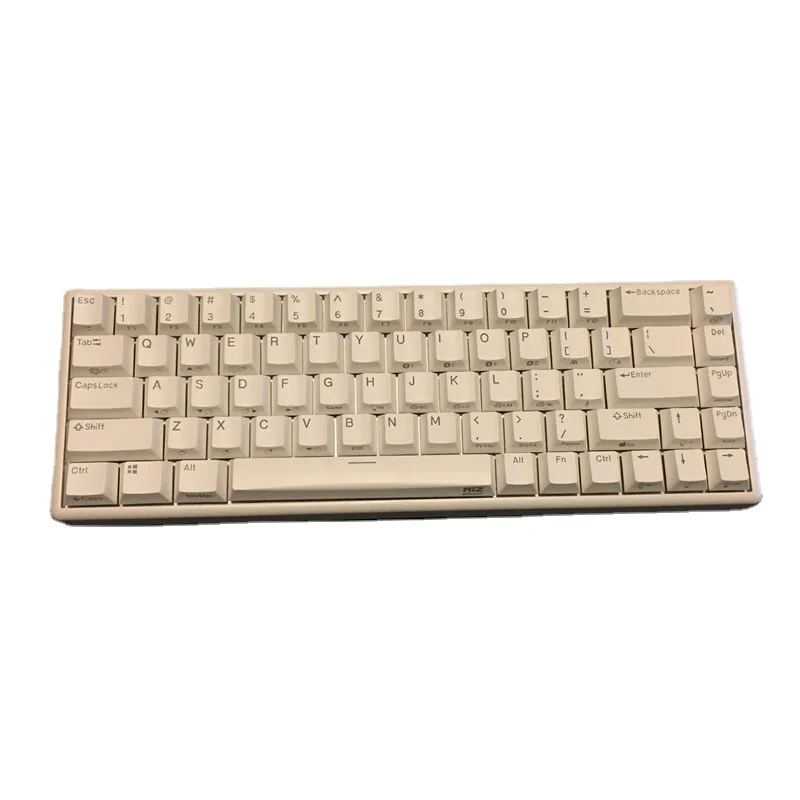 New NIZ 3 Modes Atom68 35g RGB Bluetooth 5.0 Keyboard wireless 68 keys White PBT Keycap Full Programmable