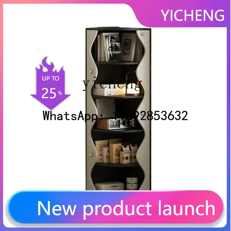 

X9 living room corner cabinet simple sofa side cabinet bedroom wall rack floor storage locker