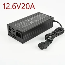 Witecish 12.6V 20A 18650 Lithium Battery Charger for 3S 10.8V 11.1V 12V li-ion Battery Fast charging Charger High quality