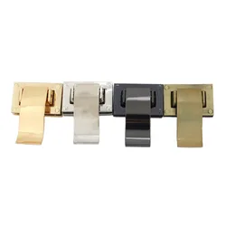 1pcs Metal Long Tongue Lock Fashion Lock Clasp For DIY Handbag Bag Purse Luggage Hardware Closure Bag Parts Accessories