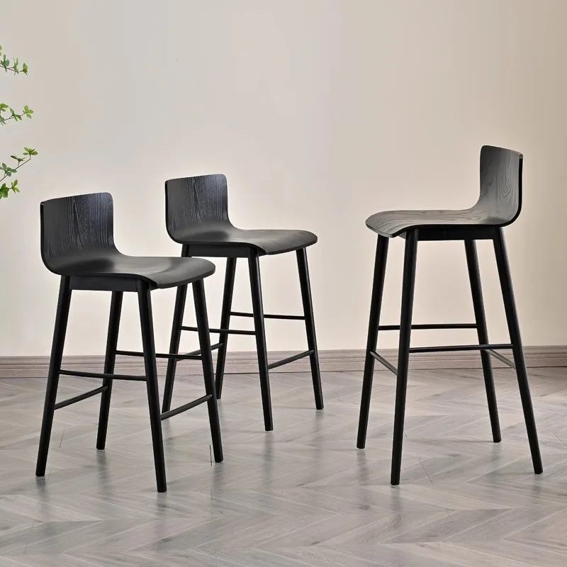 

Modern Simple Bar Chair Nordic Adults Creative Relax Bar Chair Black Fashion Party Outdoor Sillas Altas Para Barra Furniture