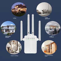 1200mbps 2.4g 5g Portable Wifi Signal Repeater Amplifier Wifi Range Extender Mobile Phone Network Enhancer Wireless Booster