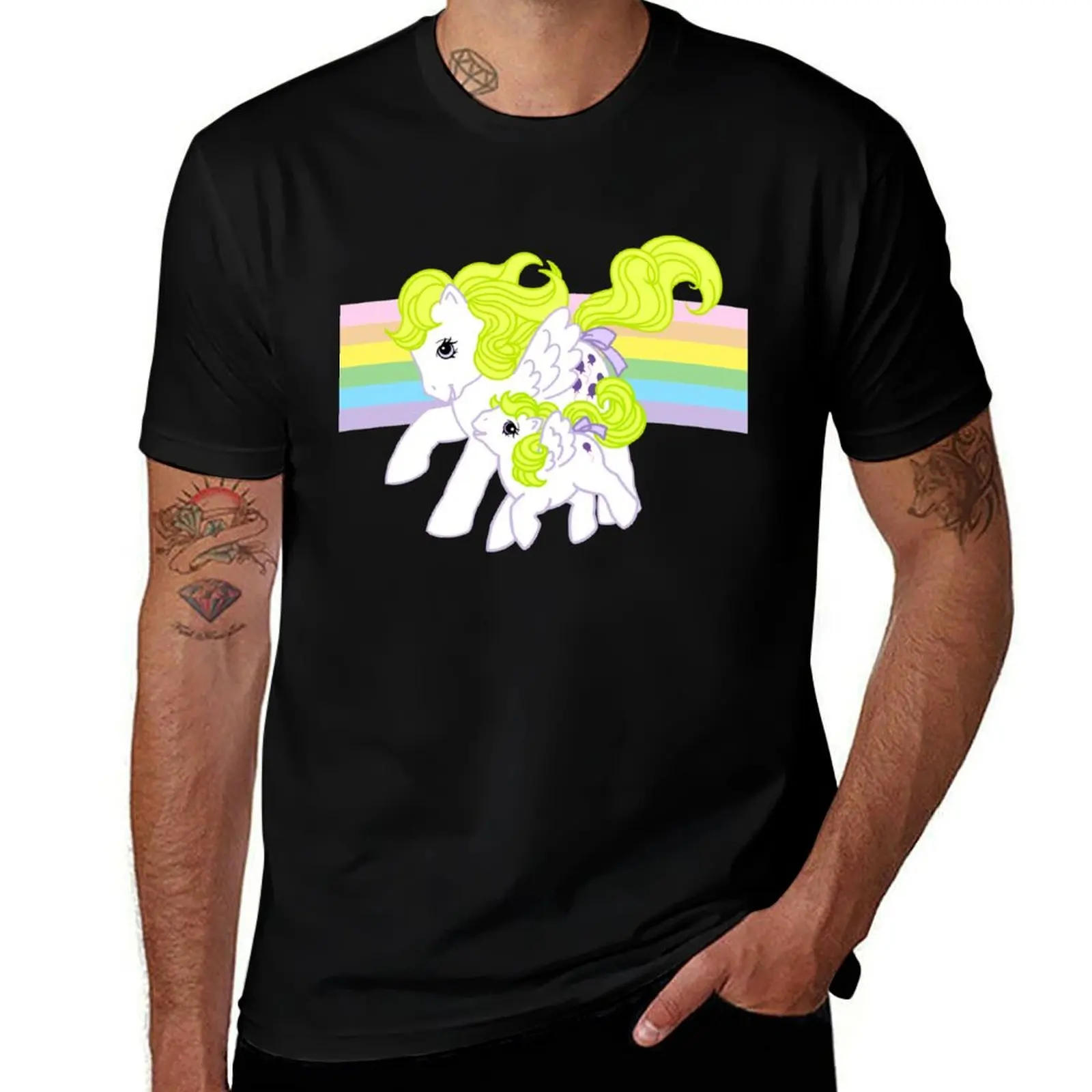 

MLP Surprise and Baby Surprise T-Shirt Utility Work Short Sleeve Top