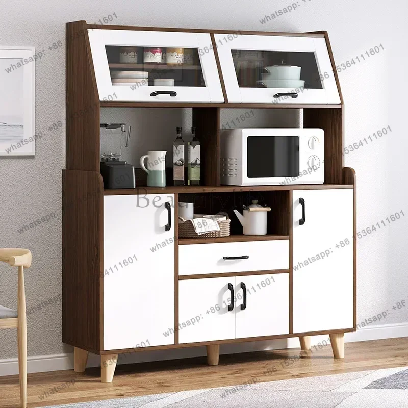 LSTall Modern Sideboard Buffet Nordic Living Room Locker Drawers Display Sideboard Kitchen Closet Armario Cozinha Home Furniture