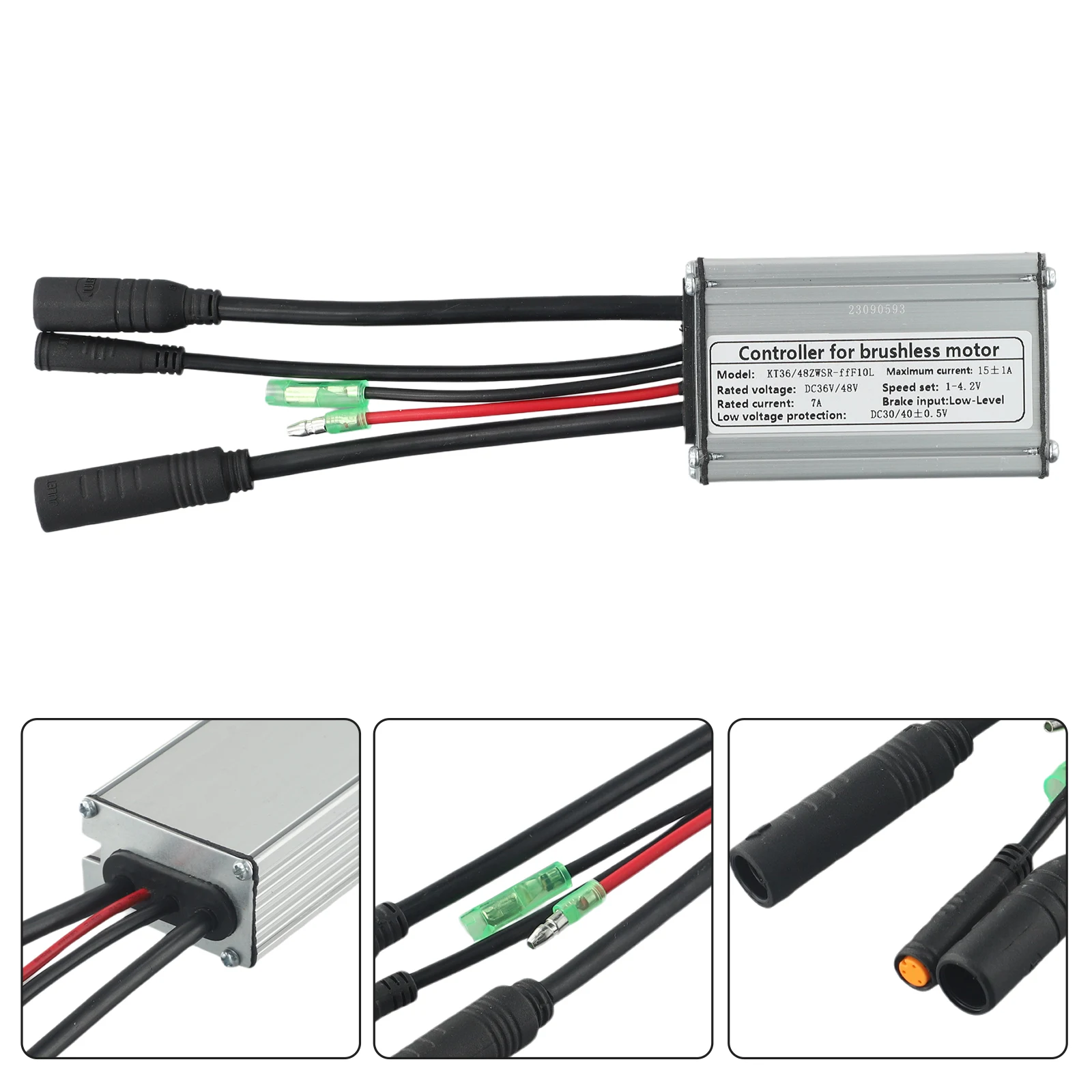 

DC 36V 48V Controller Brushless Motor Controller Low Voltage Protection For KT Monitors Brushless Motor For Electric Bicycles