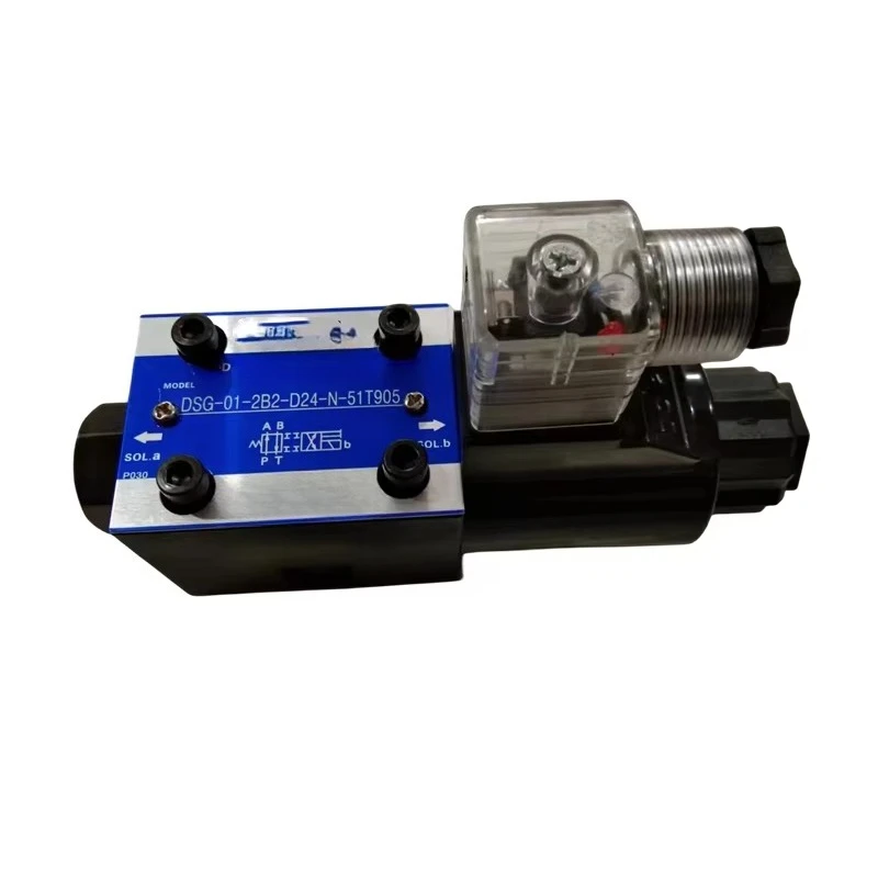 

Directional Solenoid Valve DSG Series DSG-03-2B2-D24-N1-50 DSG-03-2B2-A220-N1-50 DSG-01-2B2-A110-50 DSG-02-3C6-D24