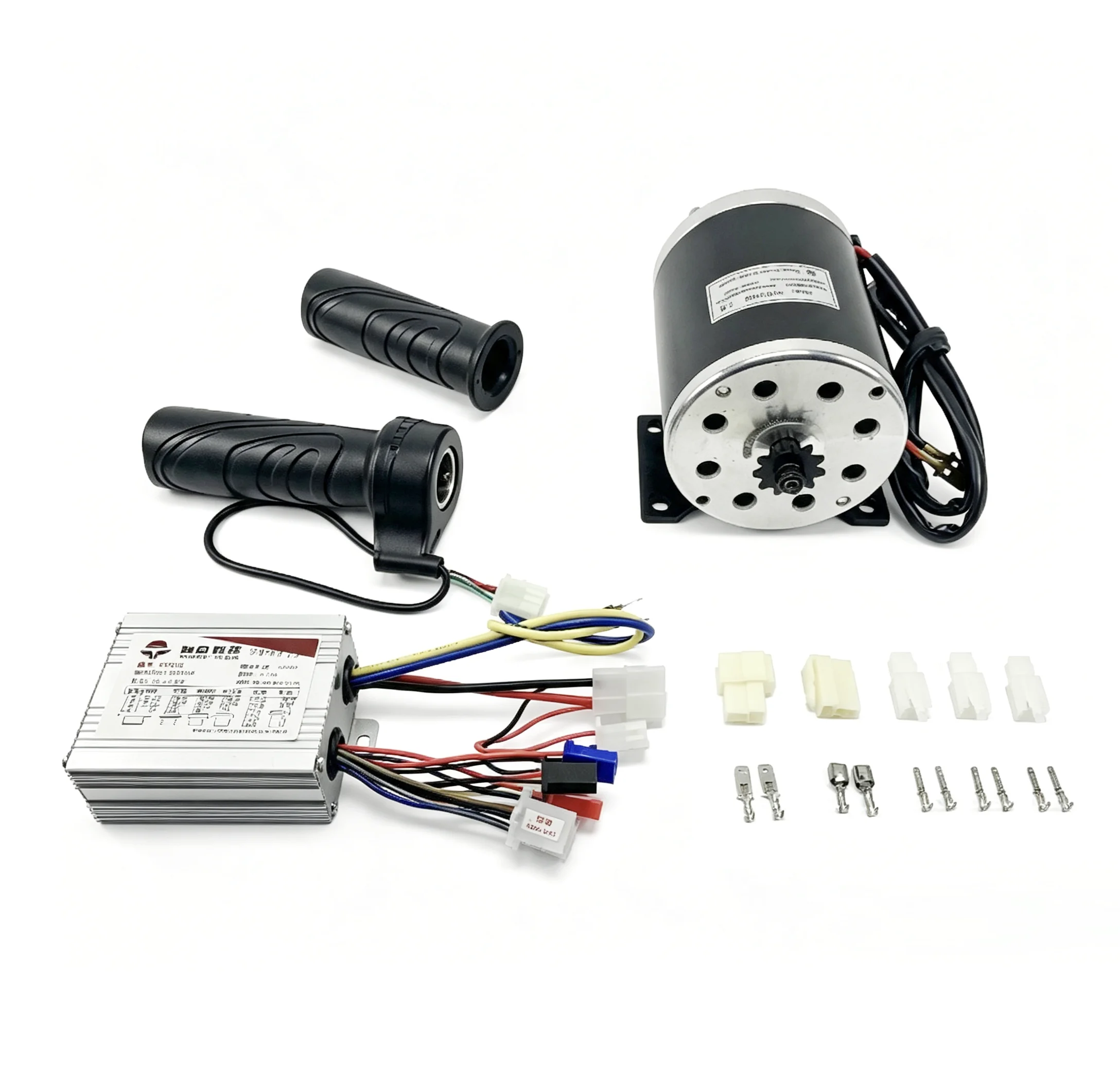 MY1020 750W DC 36V 48V High Speed Brushed Motor With Controller And Throttle For E-scooter MY1020 Brush Motor Kit