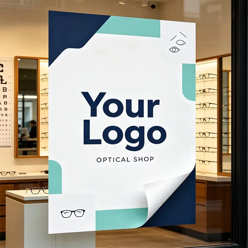 Custom Waterproof Discount Business Store Wall Decor Advertising Stickers Self-Adhesive Wall Stickers Restaurant Shop Promotion