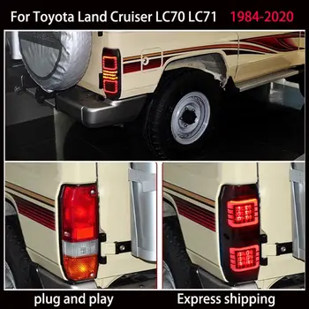 Pro Toyota Land Cruiser LC70 LC71 LED zadní světlo 1984-2020 brzdové světlo směrové světlo díly 10 nejlepší prodej LED zadní světla pro Toyota Hiace - №10