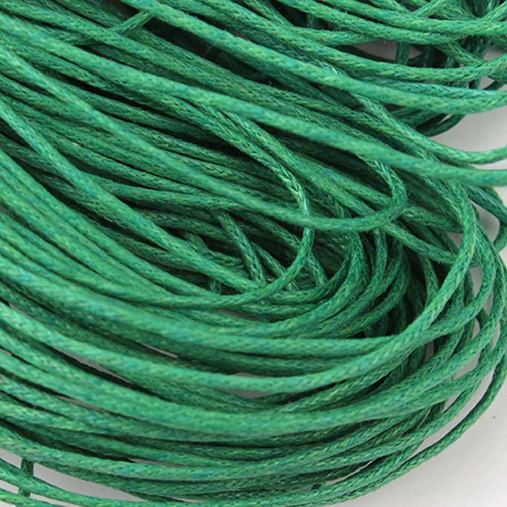 70 mt/los 1mm Gewachste Baumwolle String Bunte Perlen Schnur Seil Für Schmuck Machen DIY Armband Halskette Weben Zubehör liefert