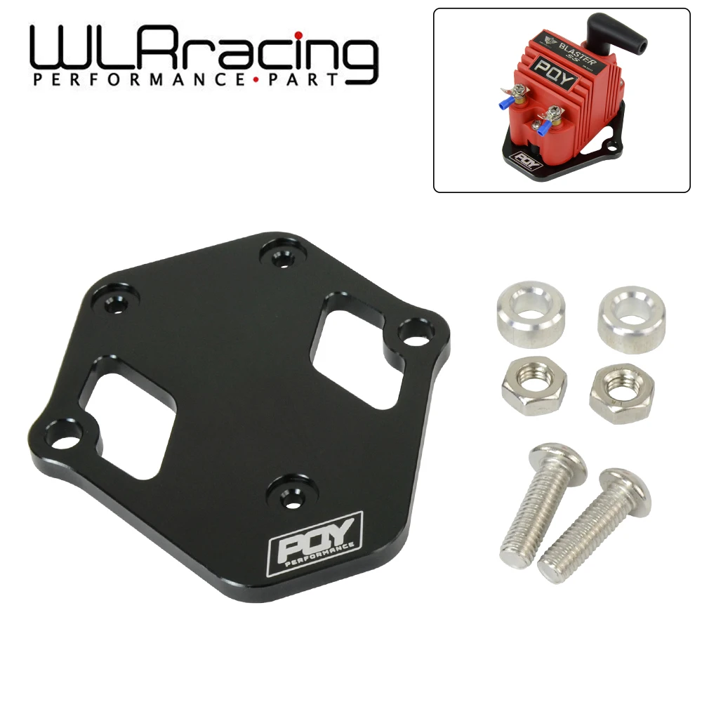 Soporte Universal de bobina de encendido de aluminio Billet WLR para Blaster Ss 12V bobina de encendido externa macho de alto rendimiento E-Core 8207 EIC99