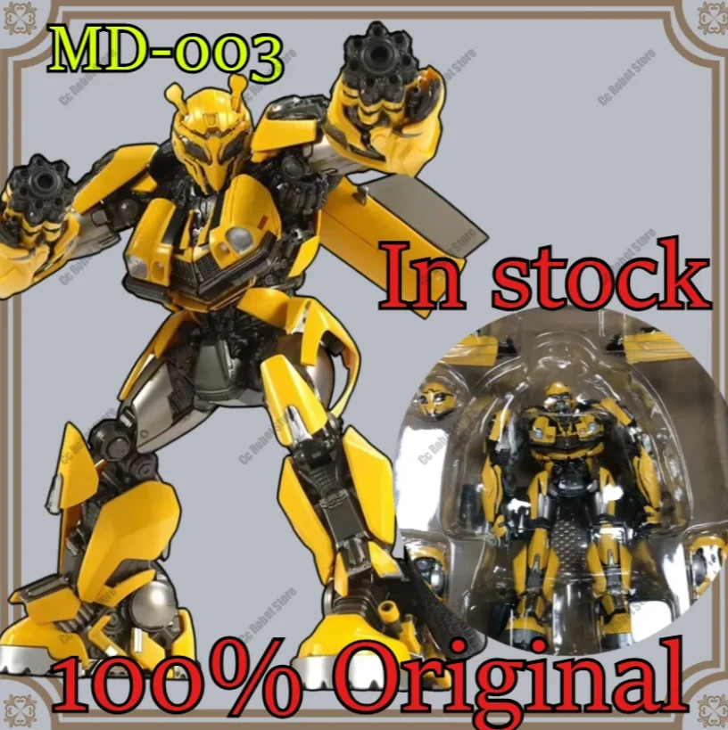 Em estoque MD-003 MD003 Bee KO Threezero DLX Bee Action Figures Toy Gift Collection