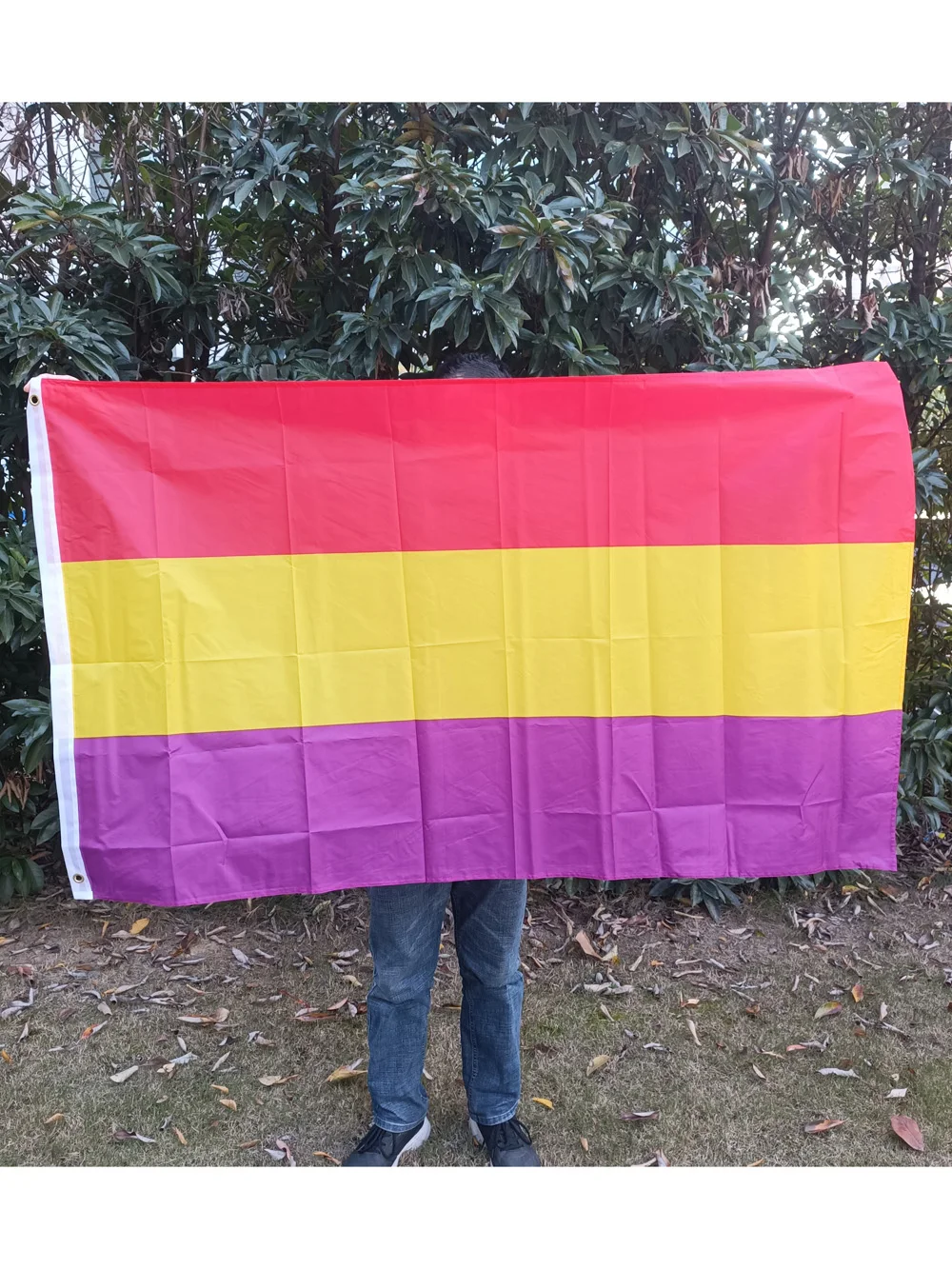 90X150CM Flag of the Second Spanish Republic Polyester Second Spanish Republic Flag Spain National Hanging Banner