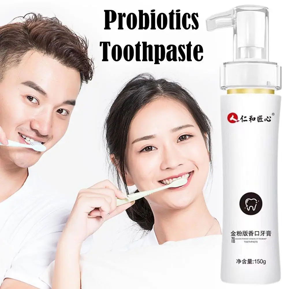 

150g Probiotic Toothpaste Brightening Whitening Breath Fresh Teeth Protect Beauty Cleaning Health Toothpaste Gums Care Mout X1L1