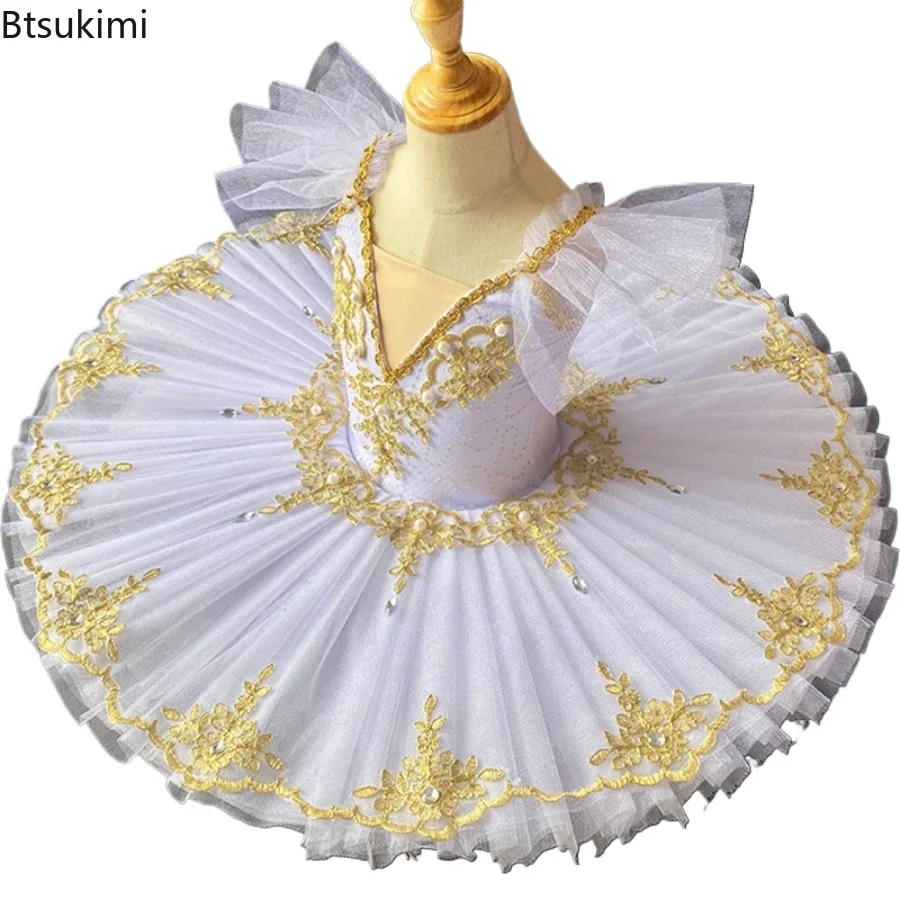 Professional Ballet Tutu Women Girls Ballet Dress for Kids Adult Pancake Tutu Ballerina Birthday Party Swan Dress Ballet Costume