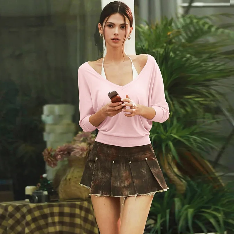 Women's 2026 Summer New Product Sheer Sun-Protective Blouse with Waist Closure and Long Sleeve Top