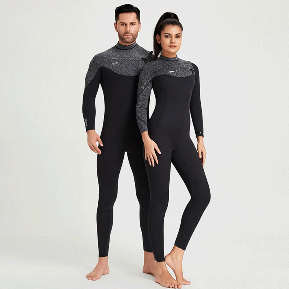 3MM Neoprene Wetsuits Surf Suit Men Women Kitesurf Snorkel Swimwear Winter Keep Warm Rash Guard Spearfishing Scuba Diving Suit