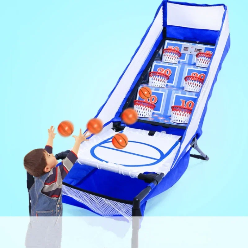 Creative Culture Children's Electronic Score Basketball Stand Shooting Game Machine