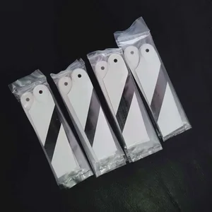 2 Pasang DIY RC Align Trex 550 600 Aksesori Helikopter Bilah Rotor Ekor Serat Cabon 92mm Bilah Rotor Ekor Serat Cabon 6 suku cadang trex 550 penjualan terbaik - №