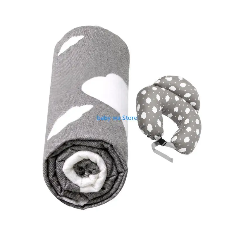 حديثي الولادة الطفل الرضاعة الطبيعية المخدة لينة تنفس وسادة غطاء التمريض وسادة الغلاف واقية كم حالة 4XBD #4