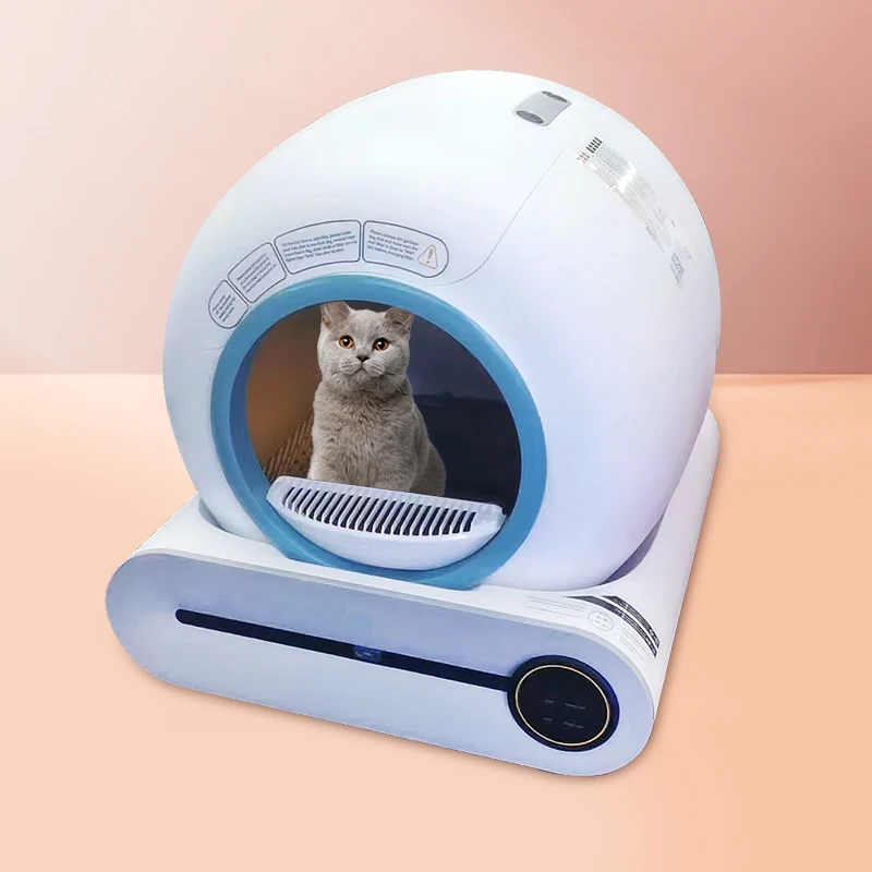 China wholesale box cat automatic smart cat litter automatic box self-cleaning large box for cat