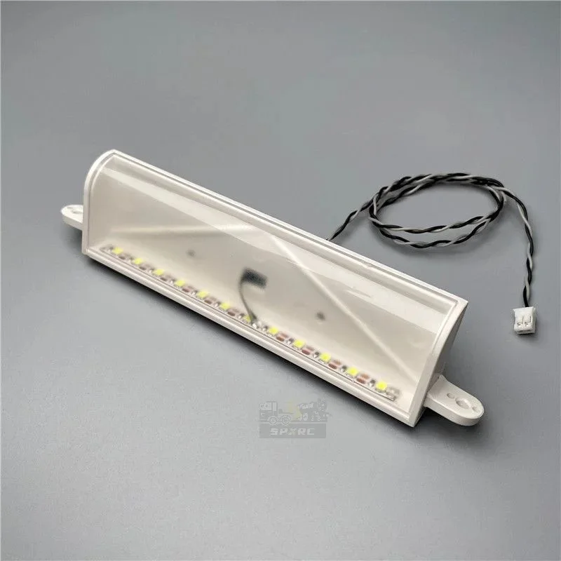 Luz LED para visera de techo de camión RC, cajas de luz publicitarias, piezas para 1/14 Tamiya Tipper SCANIA R470 R620 R730 DIY